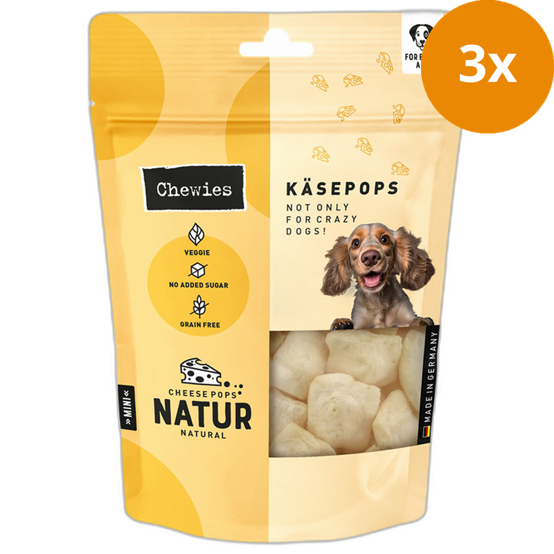 Chewies Käse-Pops NATURAL 35 g