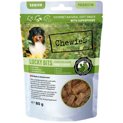 Chewies Lucky Bits Kaninchen & Huhn Senior 80 g