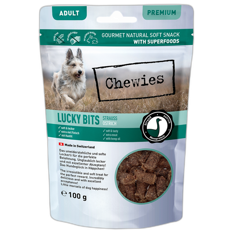 Chewies Lucky Bits Strauß Adult 100 g