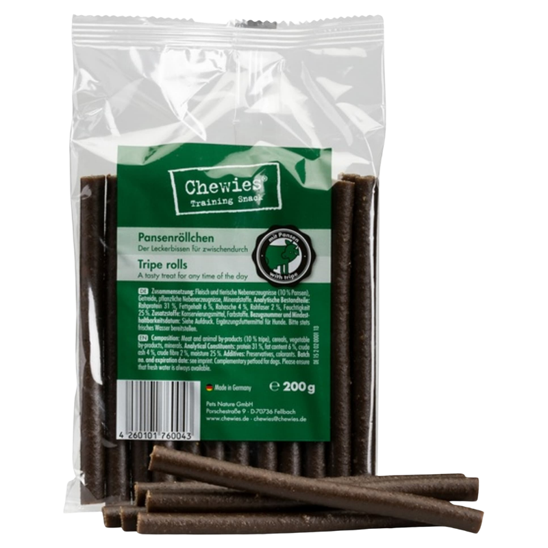 Chewies Pansenröllchen 200 g