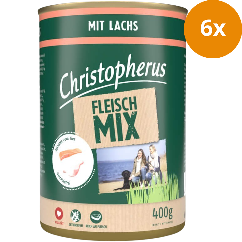 Christopherus Fleischmix Lachs 400 g