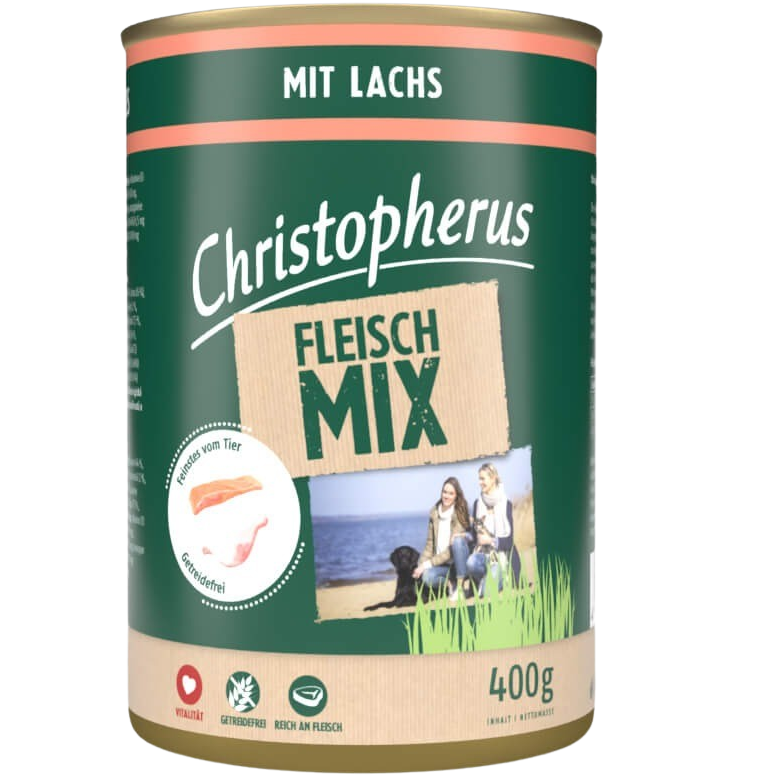 Christopherus Fleischmix Lachs 400 g