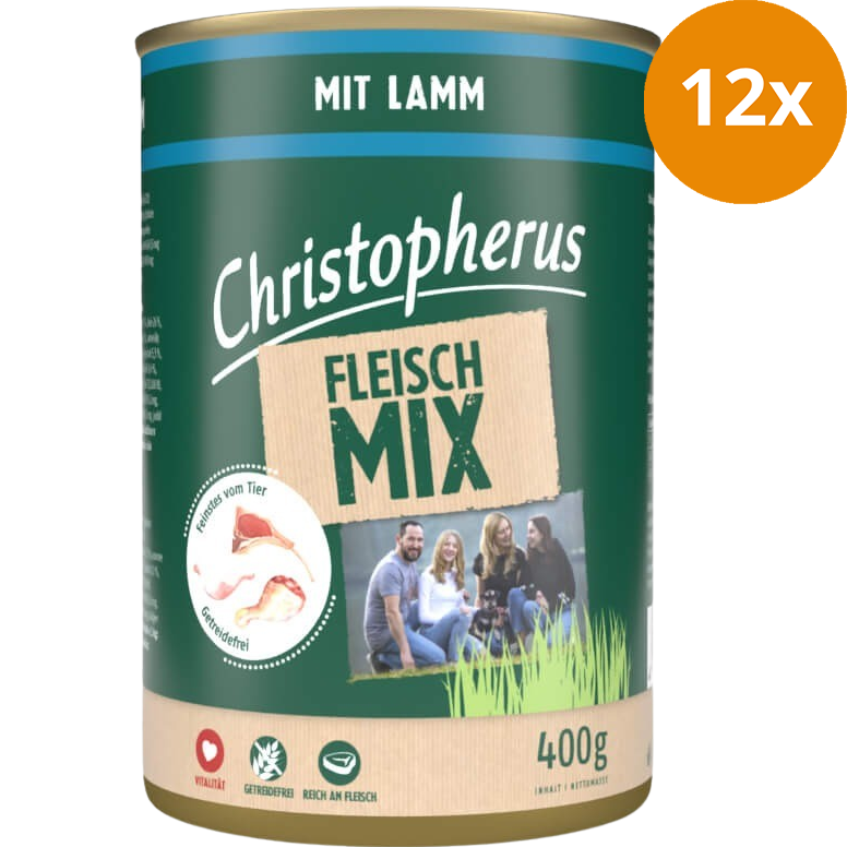 Christopherus Fleischmix Lamm 400 g