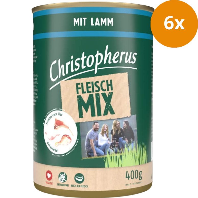 Christopherus Fleischmix Lamm 400 g