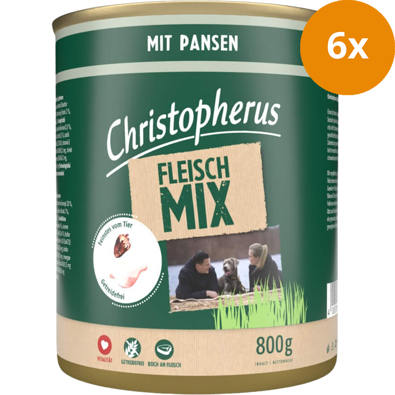 Christopherus Fleischmix Pansen 800 g