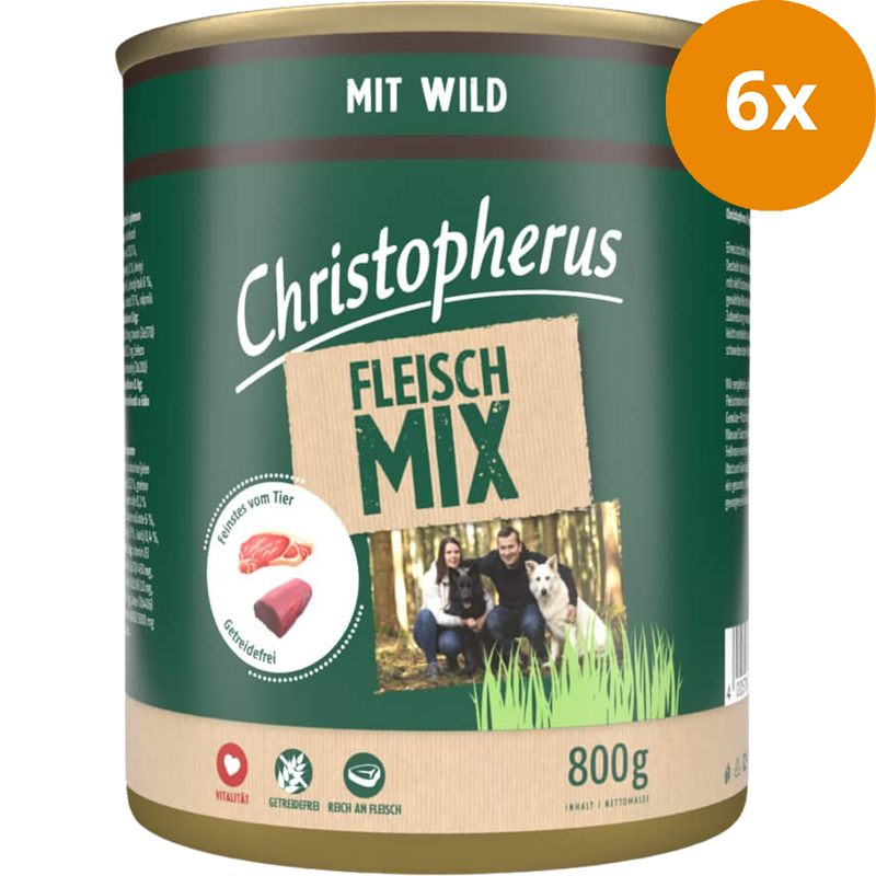 Christopherus Fleischmix Wild 800 g