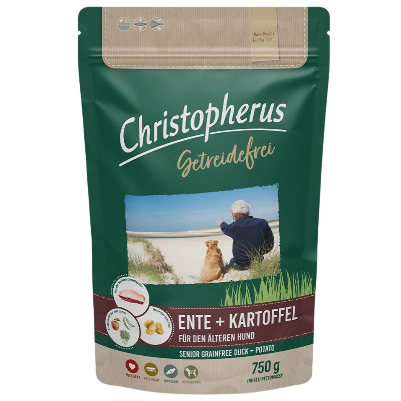 Christopherus Getreidefrei Senior Ente & Kartoffel