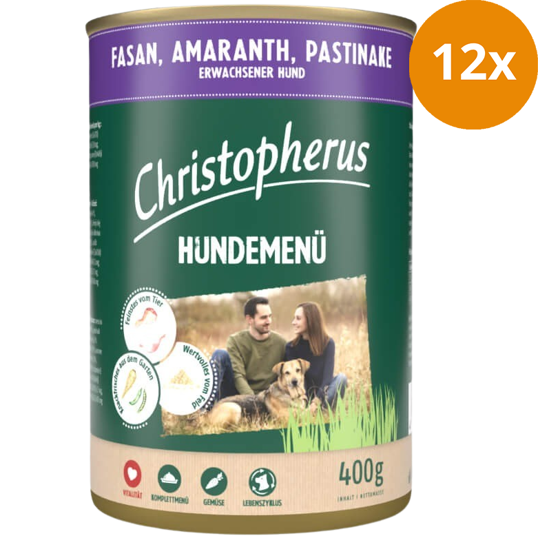 Christopherus Menü Adult Fasan & Amaranth 400 g