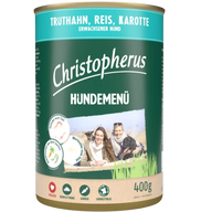Christopherus Menü Adult Truthahn & Reis 400 g