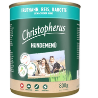 Christopherus Menü Adult Truthahn & Reis 800 g