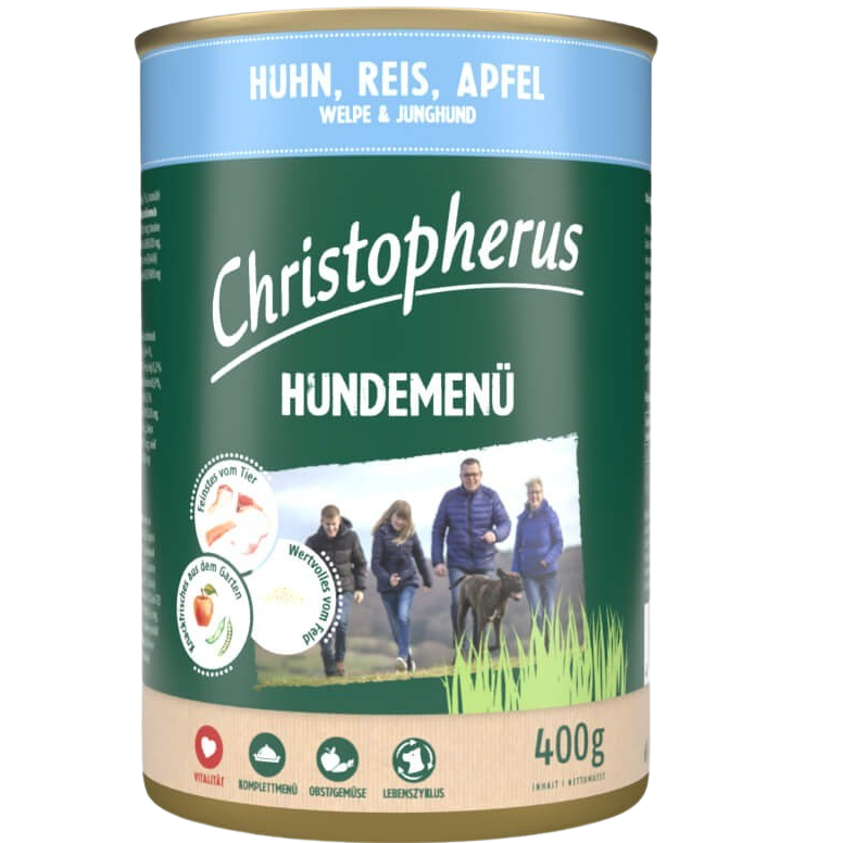 Christopherus Menü Junior Huhn & Reis 400 g