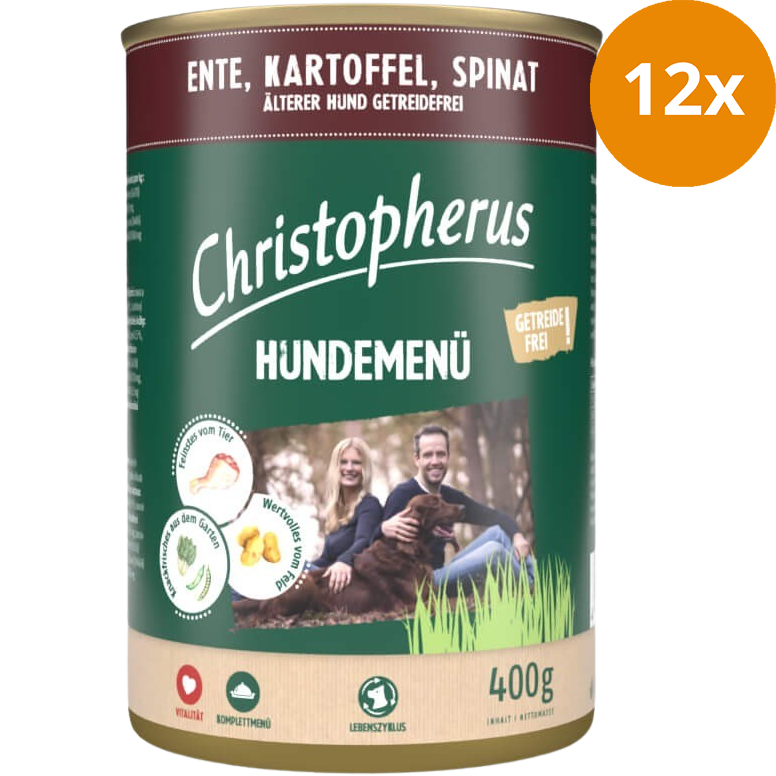 Christopherus Menü Senior Ente & Kartoffel 400 g
