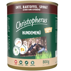 Christopherus Menü Senior Ente & Kartoffel 800 g