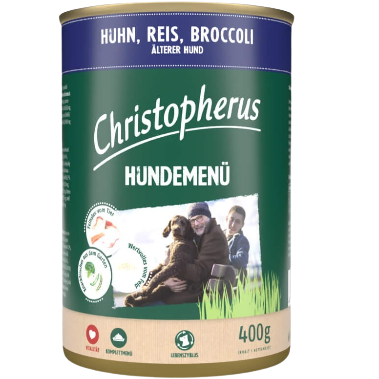 Christopherus Menü Senior Huhn & Reis 400 g