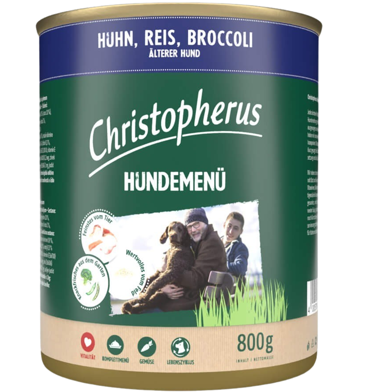 Christopherus Menü Senior Huhn & Reis 800 g