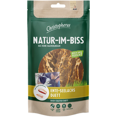 Christopherus Natur-Im-Biss Ente-Seelachs-Duett 70 g