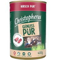 Christopherus Pur Hirsch 400 g