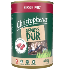 Christopherus Pur Hirsch 400 g