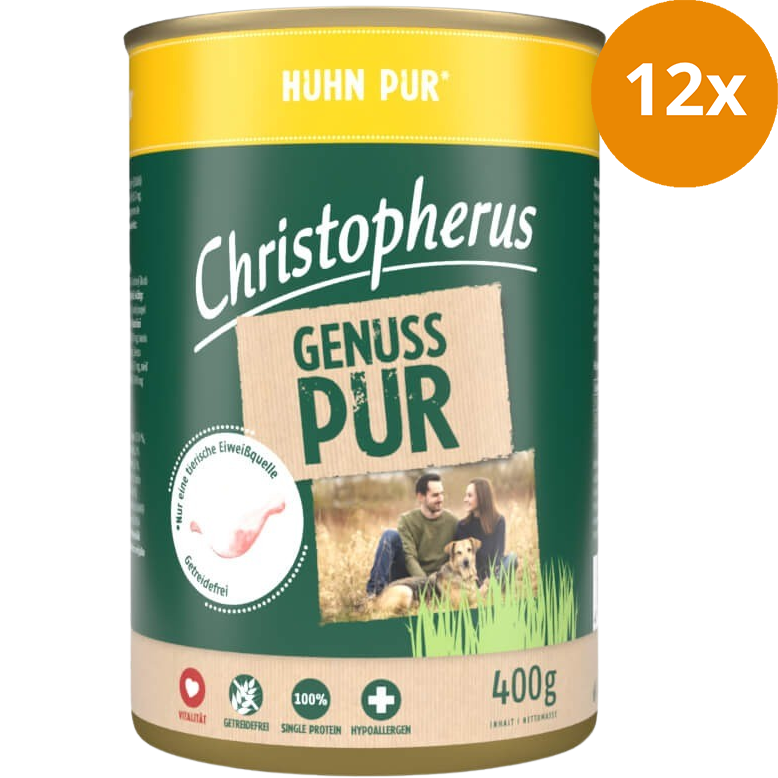 Christopherus Pur Huhn 400 g