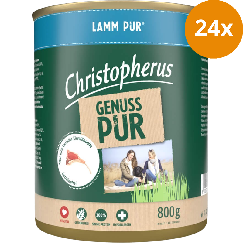 Christopherus Pur Lamm 800 g