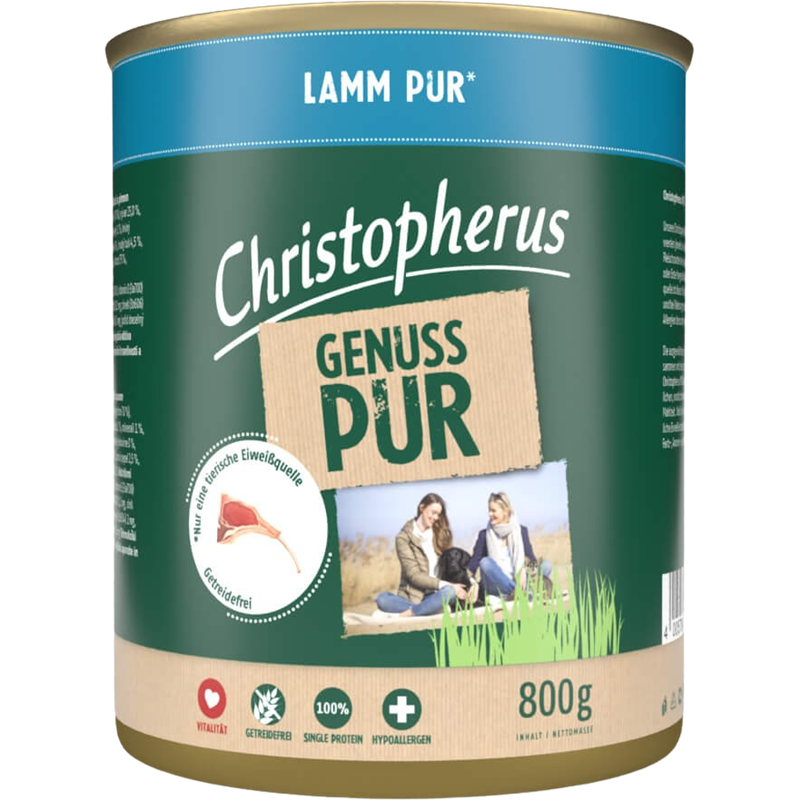 Christopherus Pur Lamm 800 g