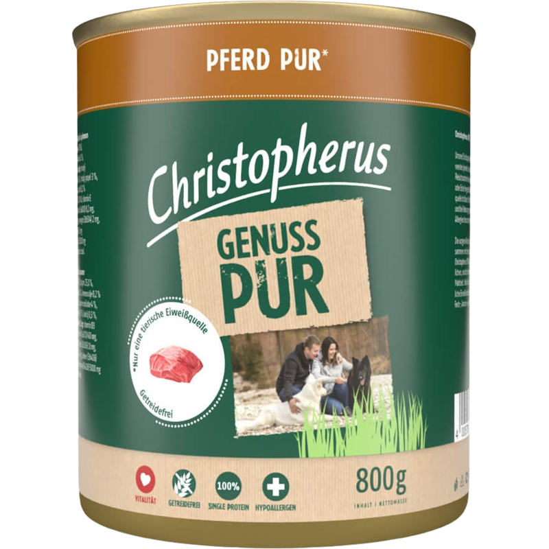 Christopherus Pur Pferd 800 g