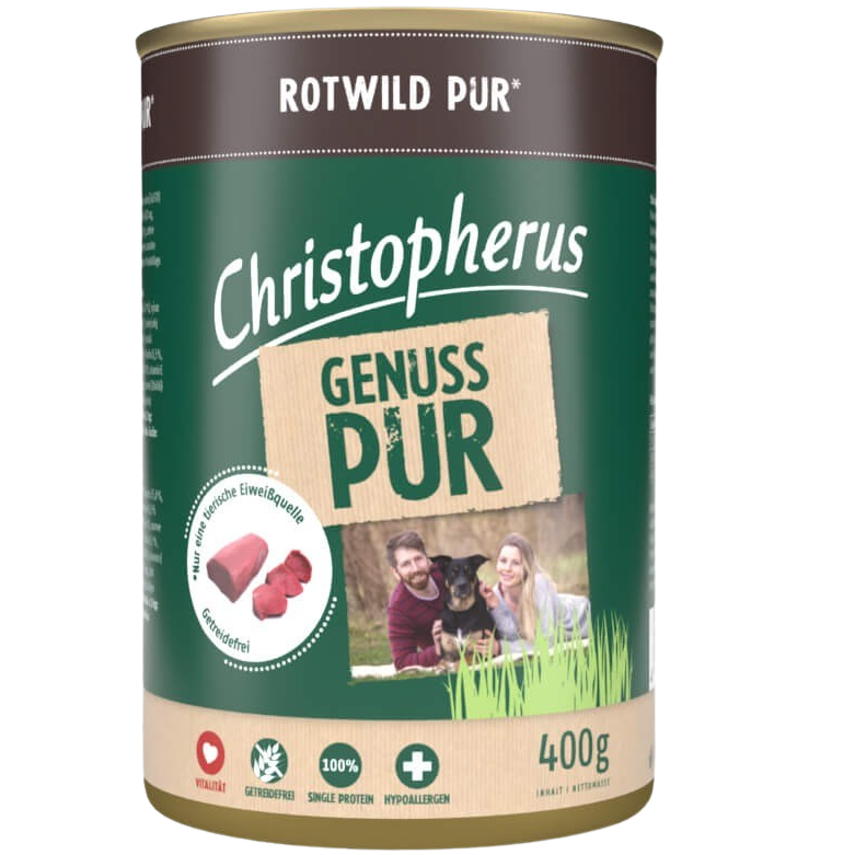 Christopherus Pur Rotwild 400 g