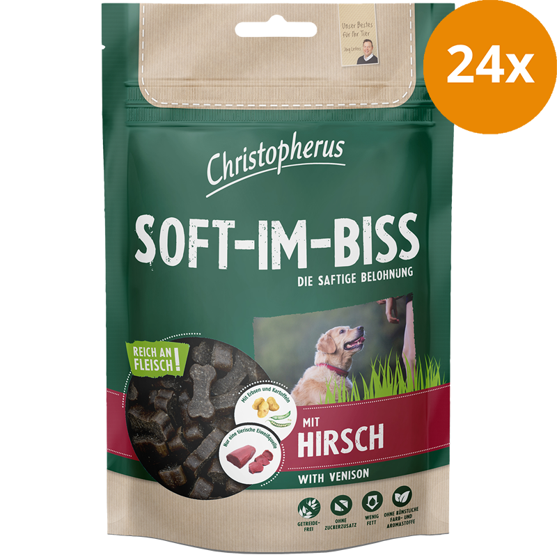 Christopherus Soft-Im-Biss Hirsch 125 g
