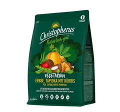 Christopherus Vegetarian Erbse, Tapioka mit Kürbis