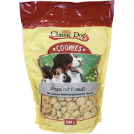 BTG Classic Dog Snack Cookies Drops mit Strauß 500 g