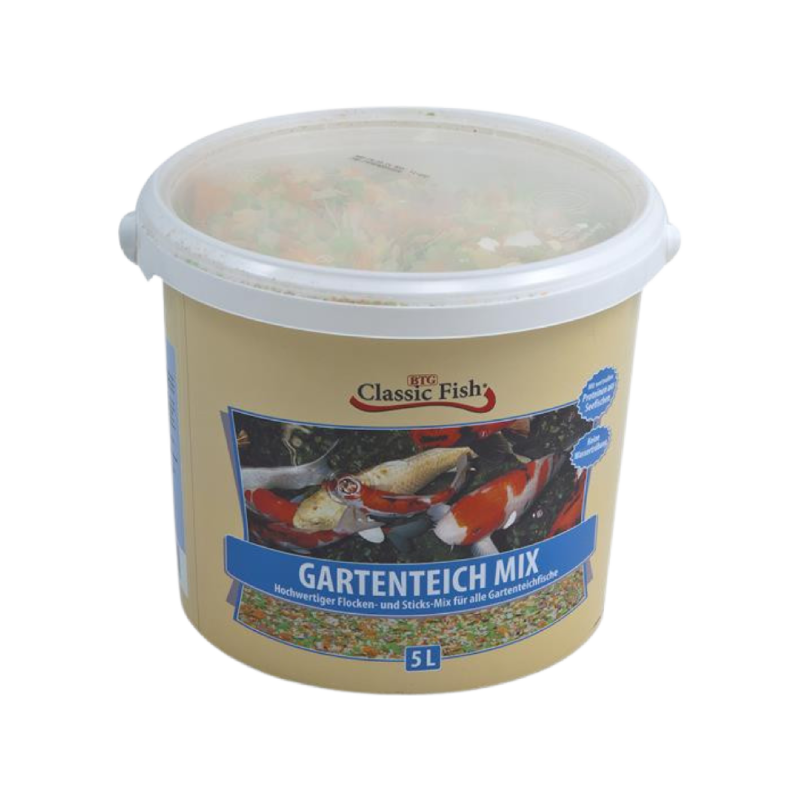 BTG Classic Fish Gartenteich Mix 5 Liter Eimer