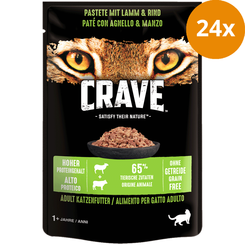 Crave Lamm & Rind 85 g