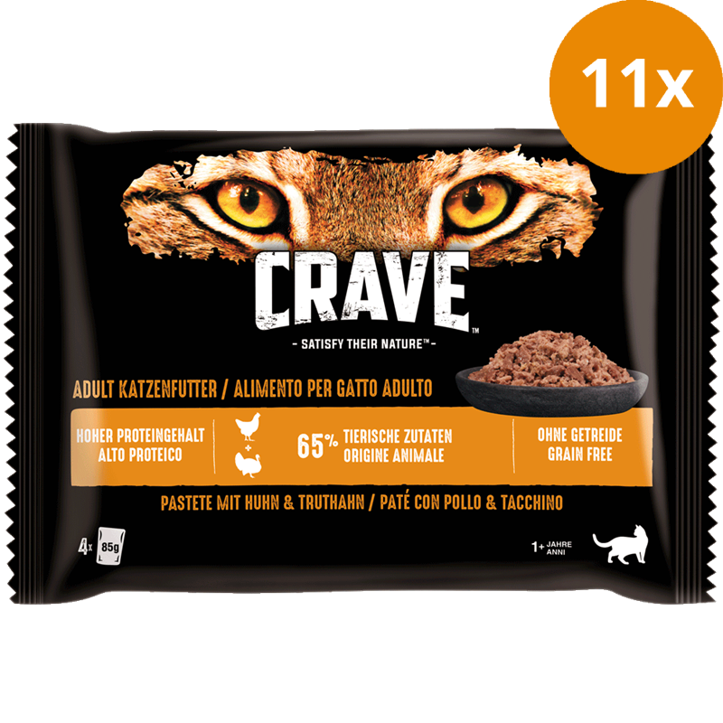Crave Multipack Huhn & Truthahn 340 g