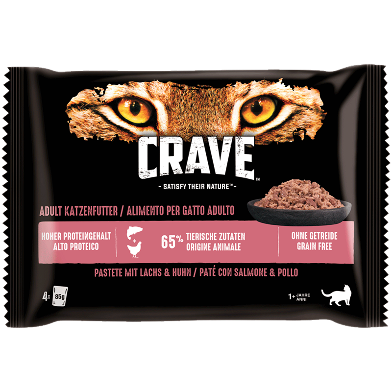 Crave Multipack Lachs & Huhn 340 g