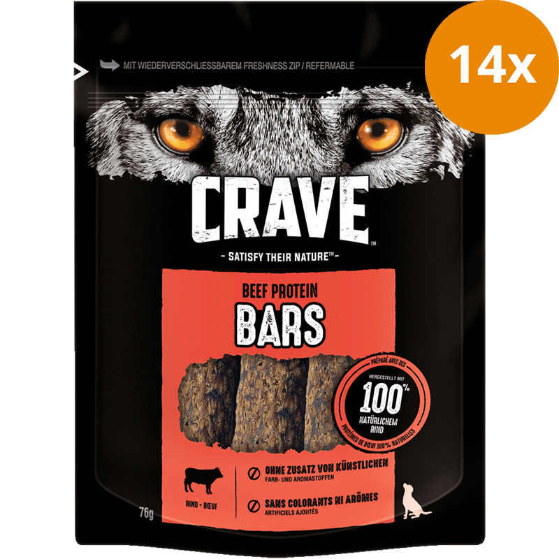 Crave Protein Bars Rind 76 g