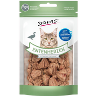 Dokas Cat Entenherzen gefriergetrocknet 15 g | Katzensnack
