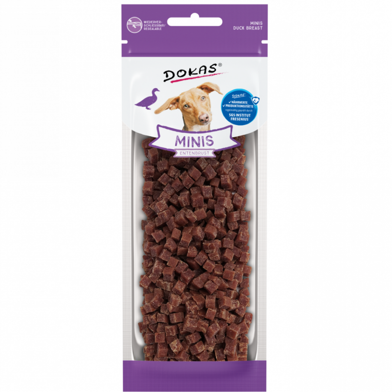 DOKAS Snack Minis Entenbrust 70 g für Hunde günstig kaufen DOKAS Snack Minis Entenbrust 70 g für Hunde günstig kaufen