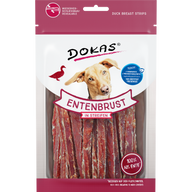 DOKAS Entenbrust in Streifen 70 g | Hundesnack