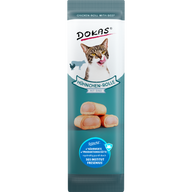 DOKAS Hühnchen-Rolle mit Rind 10 g | Katzensnack