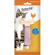 DOKAS Hühnerbrust-Filet 22 g | Katzensnack