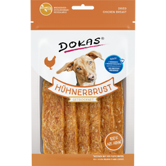 DOKAS Hühnerbrust getrocknet 70 g | Hundesnack