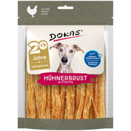DOKAS Hühnerbrust in Streifen 170 g | Hundesnack