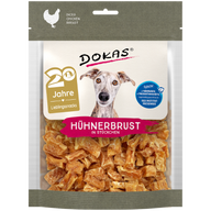 DOKAS Hühnerbrust in Stücken 170 g | Hundesnack