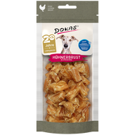 DOKAS Hühnerbrust in Stücken 50 g | Hundesnack