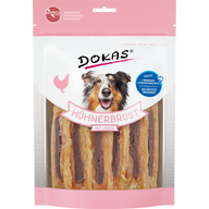 DOKAS Hühnerbrust mit Leber 220 g | Hundesnack