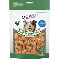 DOKAS Hühnerbrustfilet in Stückchen 200 g | Hundesnack