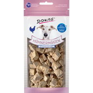DOKAS Hühnermägen gefriergetrocknet 20 g | Hundesnack