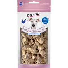 DOKAS Hühnermägen gefriergetrocknet 20 g | Hundesnack