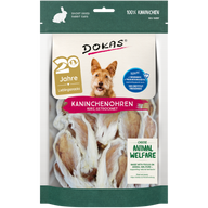 DOKAS Kaninchenohren 100 g | Hundesnack