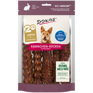 DOKAS Kaninchenrücken 120 g | Hundesnack